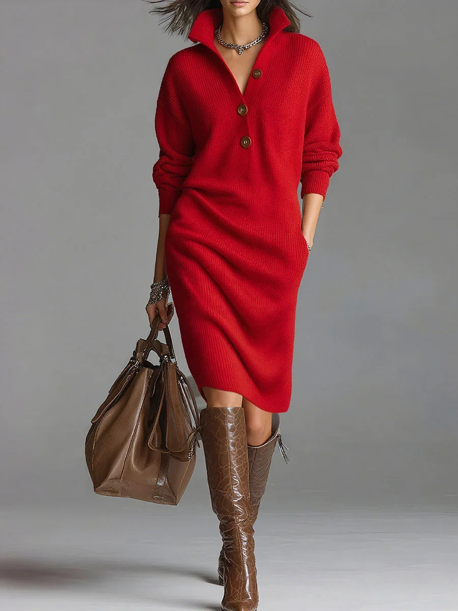Carmen | Knitted Midi Dress