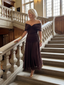 Calen | Off Shoulder Flow Midi Dress