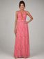 Rosel | Halter Neck Pleated Skirt Maxi Dress