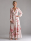 Musal | Long Sleeve Natural Flow Midi Dress