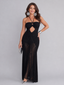 Zephyra | Halter Neck Crochet Fringe Detail Maxi Dress