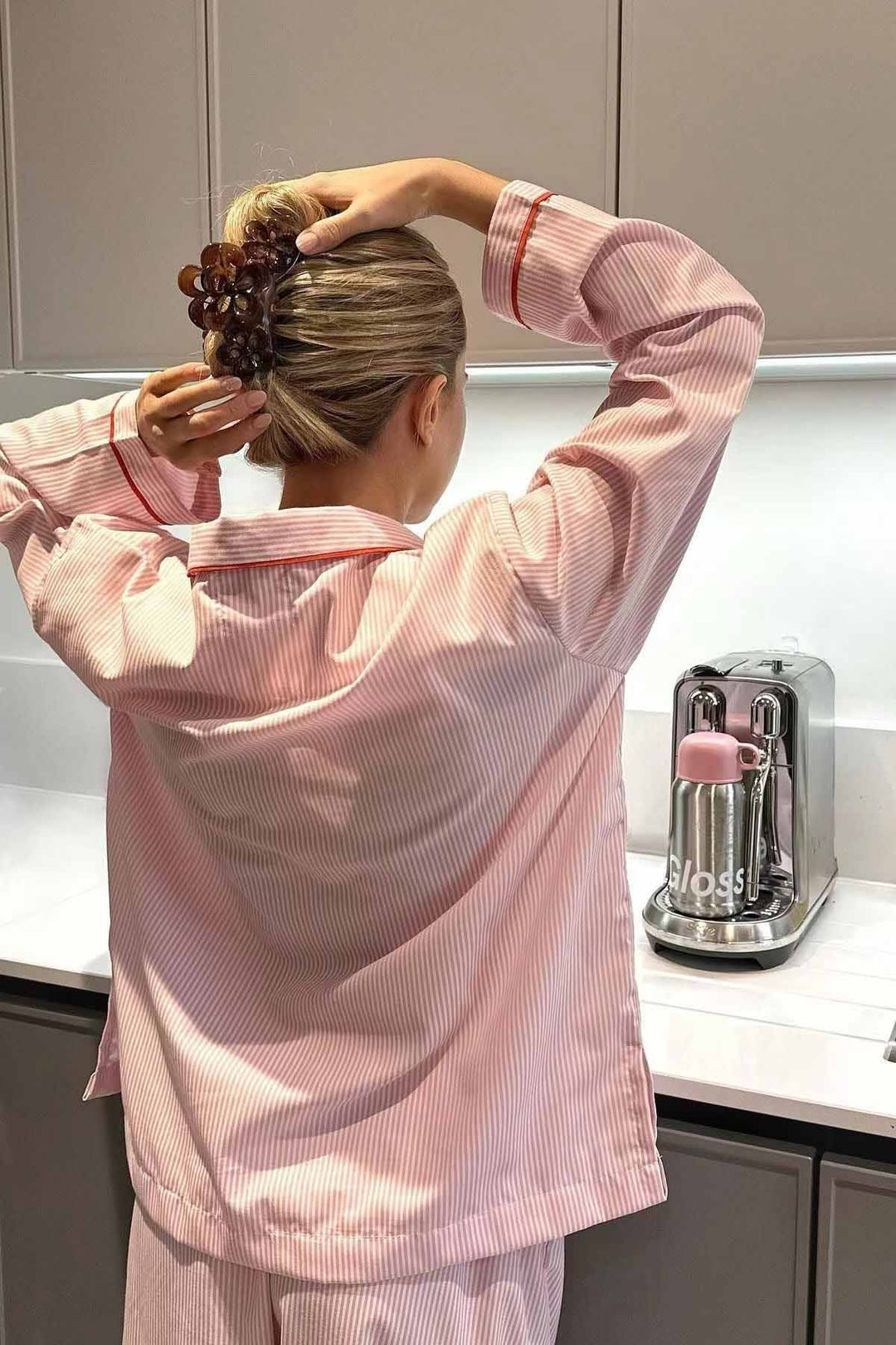 Lily | Pink Heart Pyjama Set