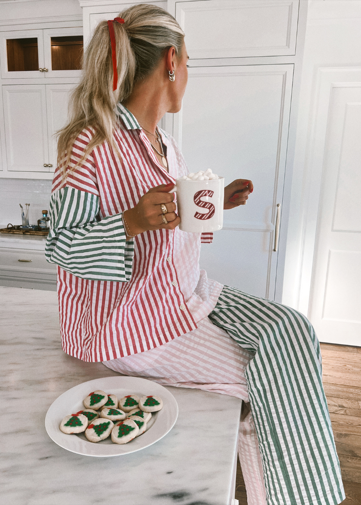 Nora | Striped Pyjama Set