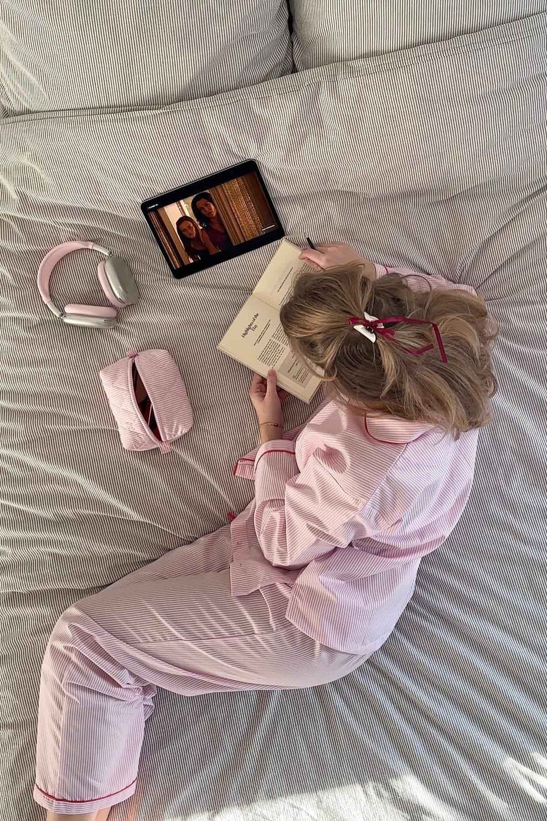 Lily | Pink Heart Pyjama Set