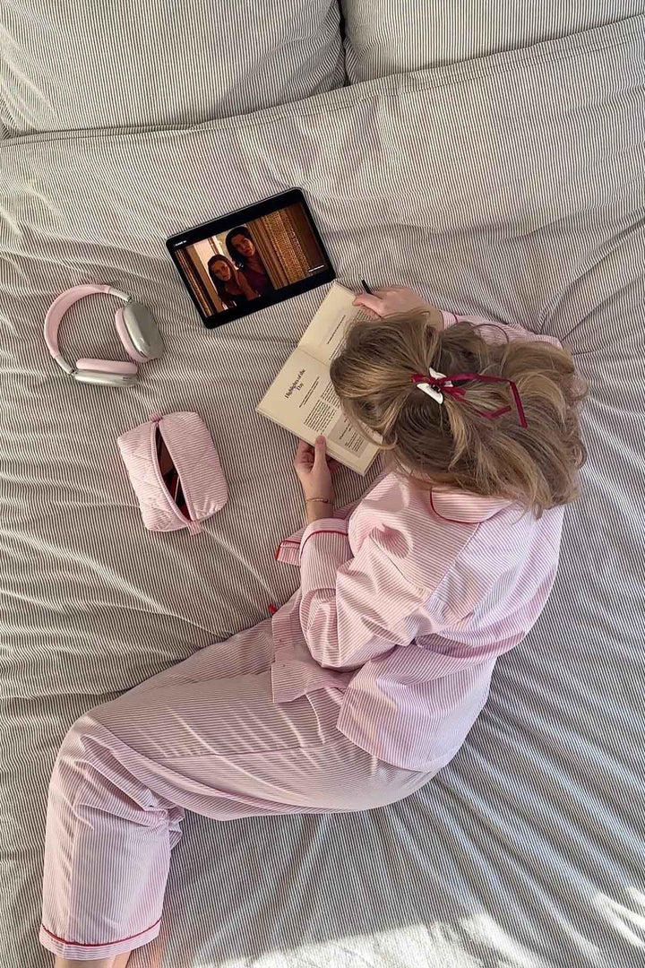 Lily | Pink Heart Pyjama Set