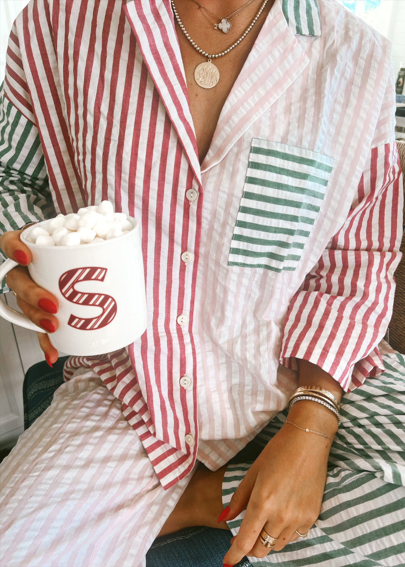 Nora | Striped Pyjama Set