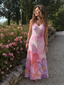 Nemen | Watercolor Flower Sleeveless Flowing Midi Dress