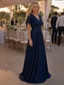 Orelia | Short Sleeve V Neck Flowing Maxi Dress