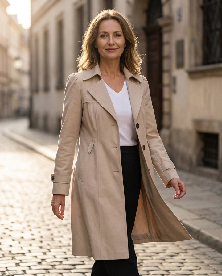 Maria | The Trench That Actually Flatters