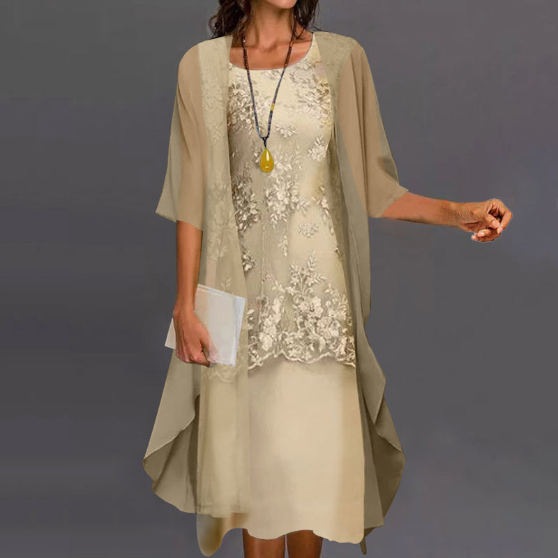 Lumi | Chiffon Two-Piece Dress