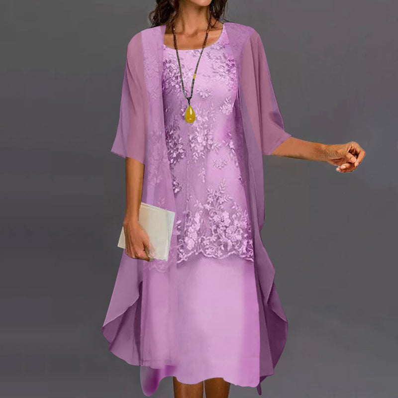 Lumi | Chiffon Two-Piece Dress